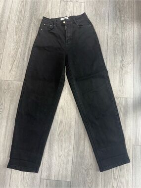 Nina Rossi women’s Black Straight-Leg Jeans like new